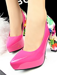 Chaussures Femme Cuir Talon Compensé Compensées/Talons/A Plateau/Bout Pointu/Bout Fermé Escarpins / Talons Décontracté