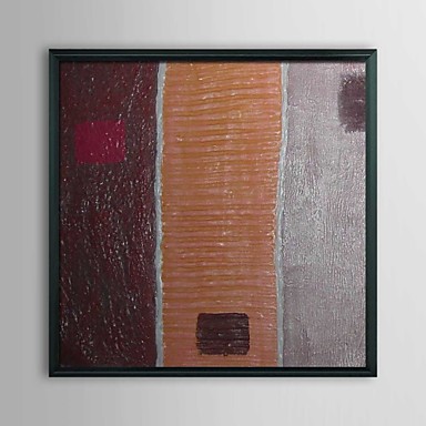 Abstract Sandwhich Framed Oil Painting