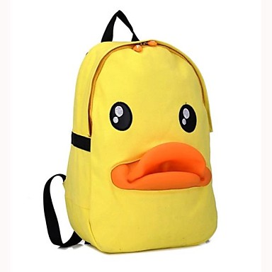 tas sekolah kartun tas ransel kanvas bebek unisex ini 2016 tas sekolah kartun tas ransel kanvas bebek unisex ini 2016