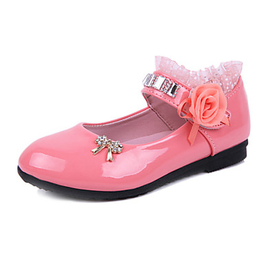 flat heel pu shoes