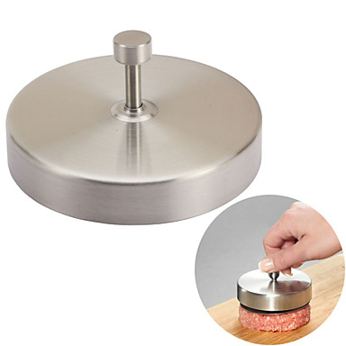 Neje rustfrit stål køkken hamburger tryk kød patty skimmel maker ...