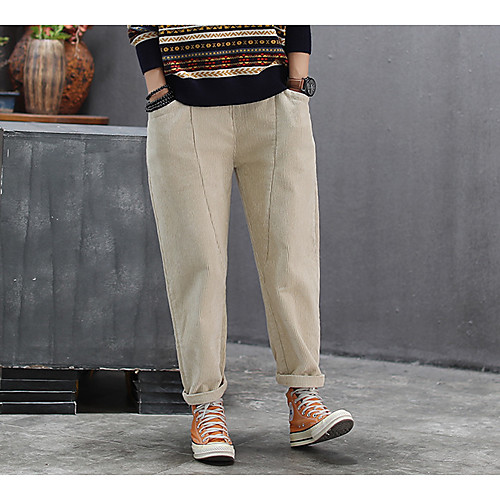 corduroy jogger pants